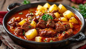 Гуляш с мясом