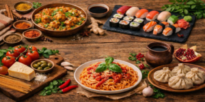 Этническая кухня — это путешествие через вкус. Каждая страна готовит по‑своему, но в каждом блюде есть тепло, характер и история